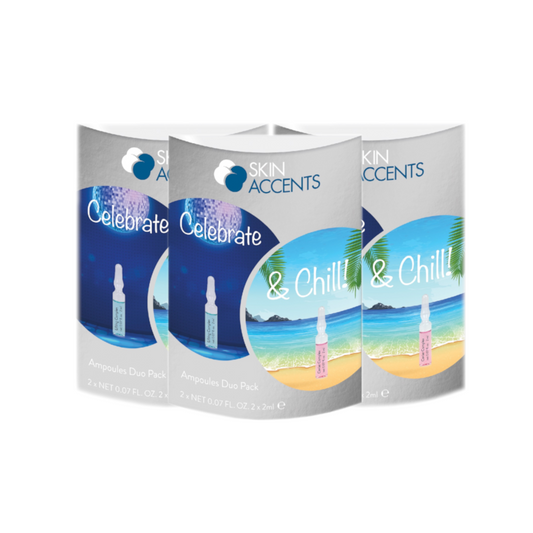 CELEBRATE & CHILL AMPOULES DUO PACK 2 x 2ML